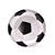 Platos Redondos de Cartón Balón de Fútbol. 18 cms - 8 unidades