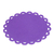Posavasos Morado en Forma de Flor. 8 unidades - comprar online