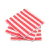 Servilletas Pequeñas Rayas Rojas. 16 unidades - comprar online