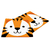 Servilletas Grandes Tigre - 16 unidades