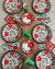 Platos Poinsettias. 23 cms - 10 unidades - comprar online