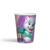 Vasos de Cartón Paw Patrol Púrpura y Rosado. 9oz. - 8 unidades