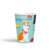Vasos Perritos Felices 9oz. - 8 unidades