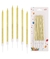 Velas Largas 10cms Doradas . 6 unidades en internet