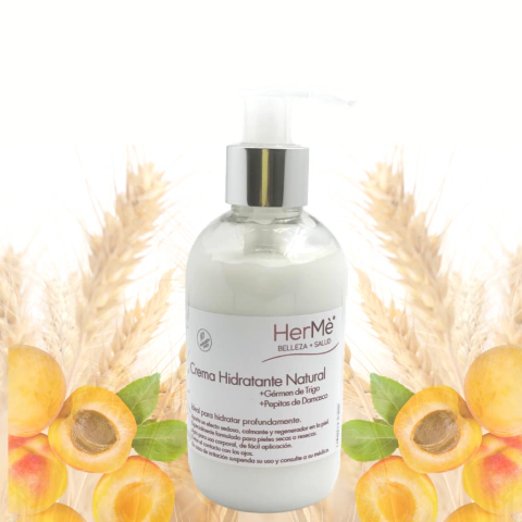 Crema Hidratante - Germen de Trigo y Pepitas de Damasco - comprar online