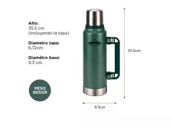 Termo South Port Pico Cebador 1,3 Litros - tienda online
