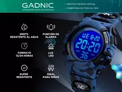 Reloj Digital Para Niños Gadnic Deportivo Resistente Al Agua - comprar online