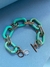 PULSERA ESLABONES AQUA