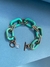 PULSERA ESLABONES AQUA - comprar online