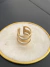 ANILLO CINTA CALADA BRONCE - comprar online
