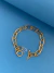 PULSERA CADENA SIMPLE ORO en internet