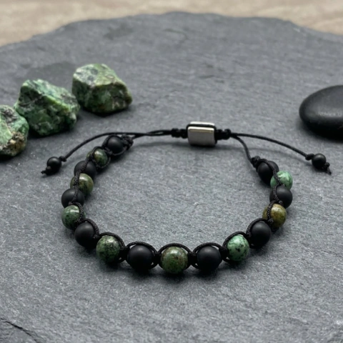 Shamballa Ónix y Turquesa Africana N6
