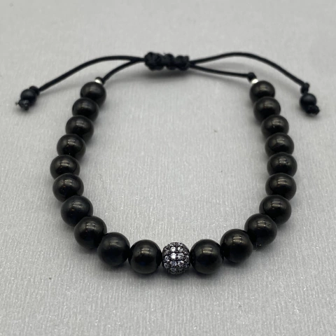 Azabache con Plata 925