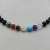 Gargantilla Siete Chakras con Onix y cierre de Plata 925 en internet
