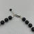 Gargantilla Siete Chakras con Onix y cierre de Plata 925 - DivinaSalud