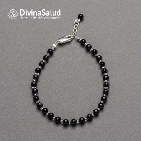 Onix N° 4 con Cierre de Plata 925