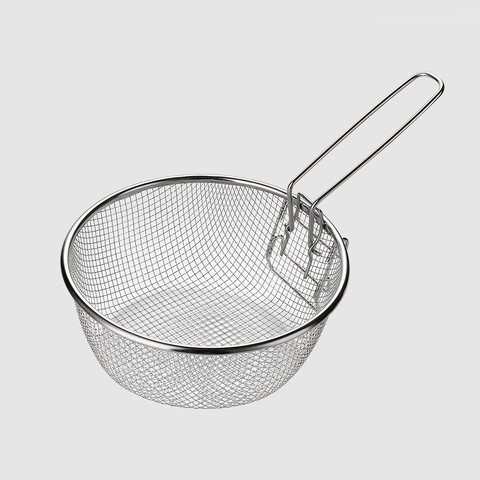 Nonfork® Canasto Freidor D: 22CM Mango Rebatible SS304 (NF5043)