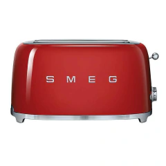 Smeg® Tostadora 4 Tostadas Roja (TSF02RDAR)