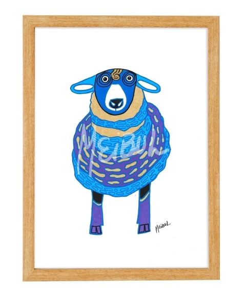 Cuadro #036 Oveja by Meibul