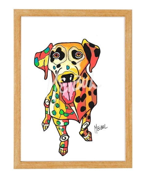 Cuadro #060 Dálmata by Meibul