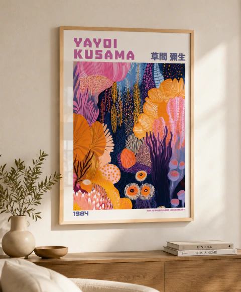 Cuadro Yayoi Kusama #060