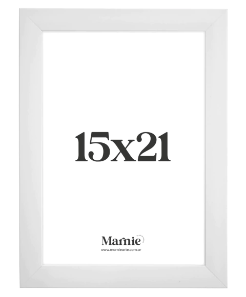 Marco Blanco 15x21cm