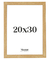 Marco 20x30 Roble Claro