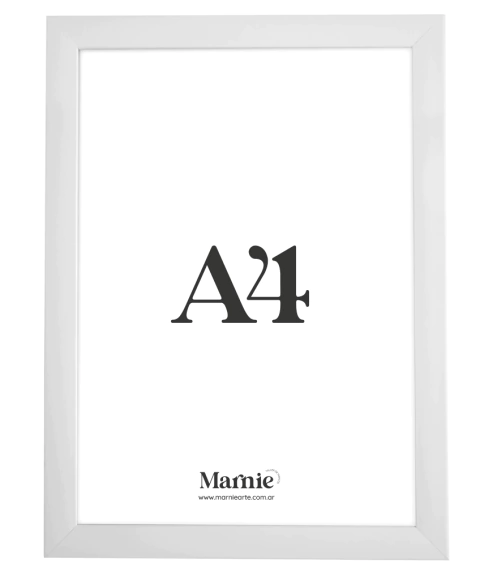 Marco Blanco A4 (21x29,7cm)