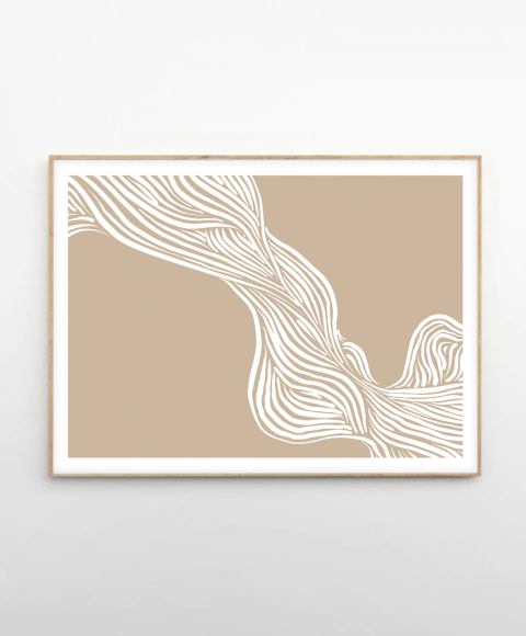 Cuadro Abstracto Líneas Nro 2 - Hygge Collection