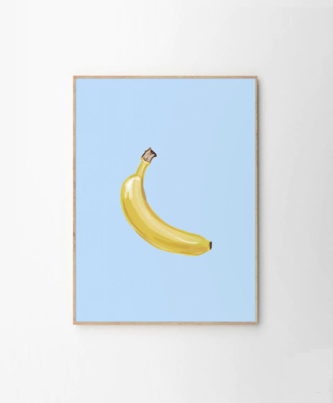 Cuadro Banana #001