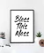 Cuadro Bless This Mess - Blanco