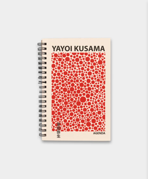 Agenda Yayoi Kusama Dots Rojo - comprar online
