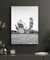 Cuadro Floralis Generis B&W