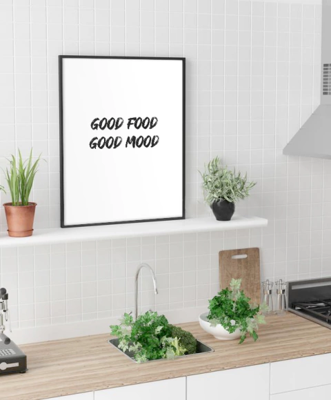 Cuadro Good Mood Good Food