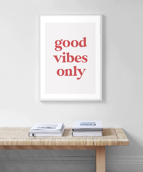Cuadro Good Vibes Only #007