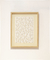 Cuadros Hojas Recorte Papercut Crema