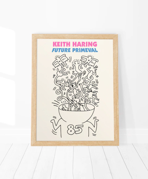 Cuadro Keith Haring Future Primeval