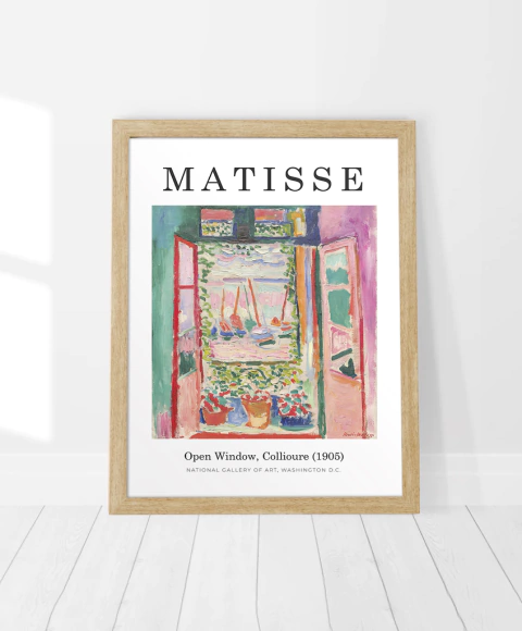 Cuadro Open Window. Collioure