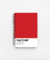 Cuaderno Pantone Flame Scarlet