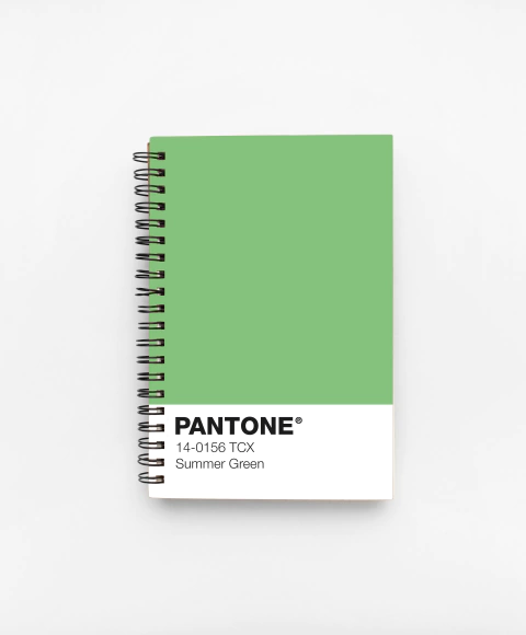 Cuaderno Pantone Summer Green