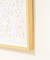 Cuadros Hojas Papercut Blanco en internet