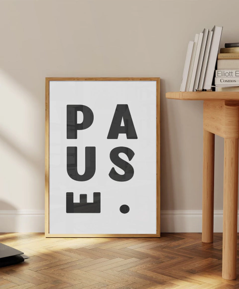 Cuadro Pause