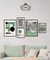Set x5 Green Bauhaus