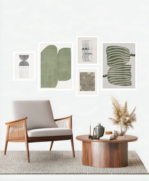 Set x5 "Neutral Green" - comprar online