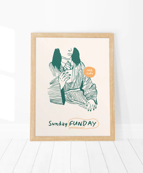 Cuadro Sunday Funday