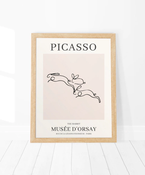 Cuadro Picasso The Rabbit