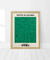 Cuadro Yayoi Kusama Green No I