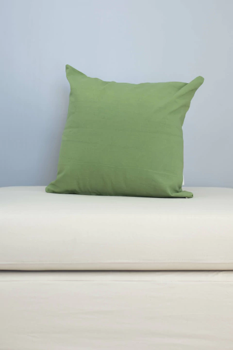 Almohadon - Tusor Verde Palta - comprar online