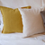 Almohadon con pestaña - Amarillo - comprar online
