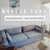 Funda sillon lineas rectas - Tusor Grafito